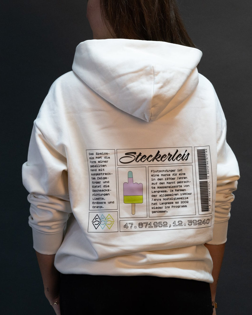 Hoodie "Steckerleis" Ivory