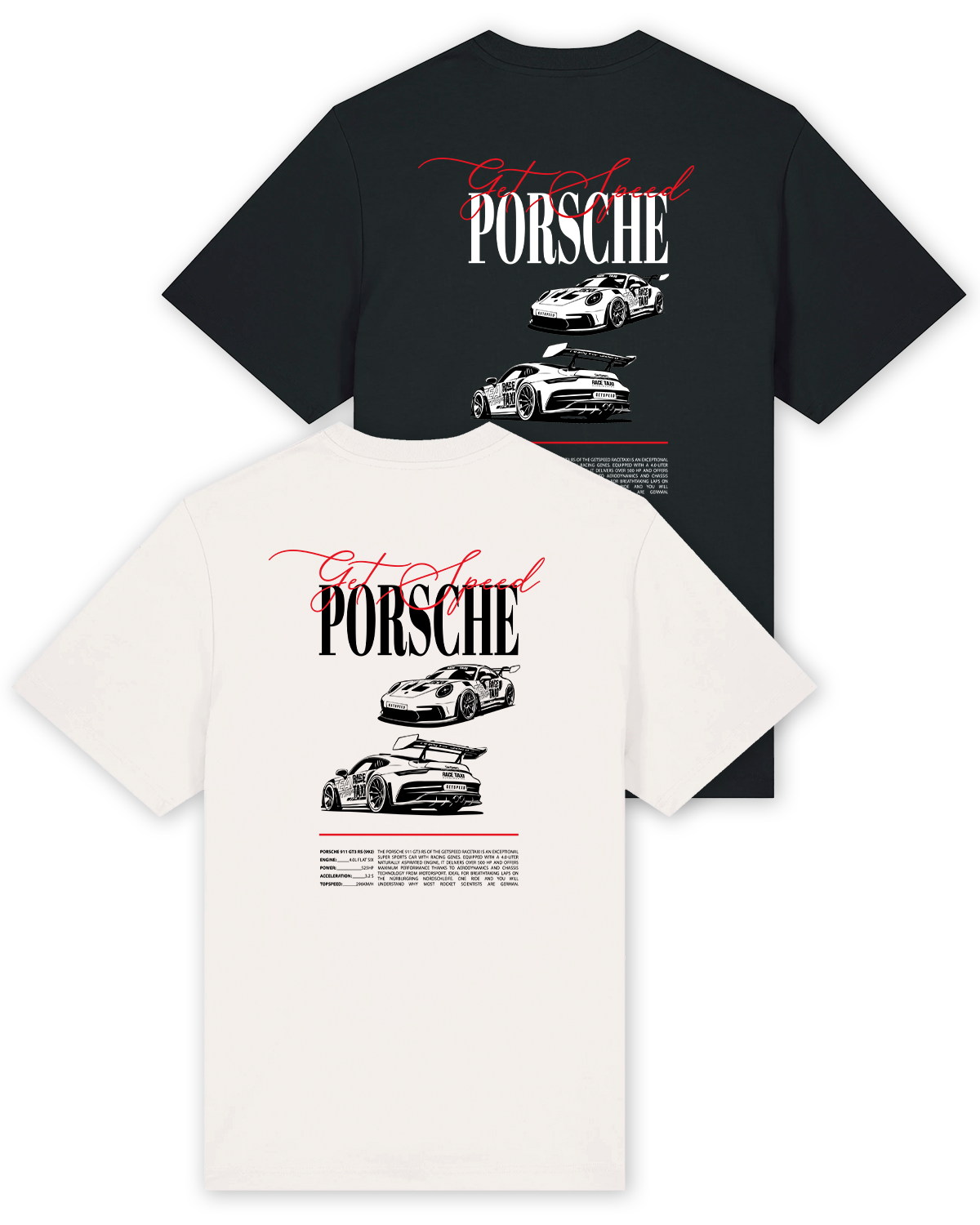 T-Shirt "Porsche 911 GT3 RS"