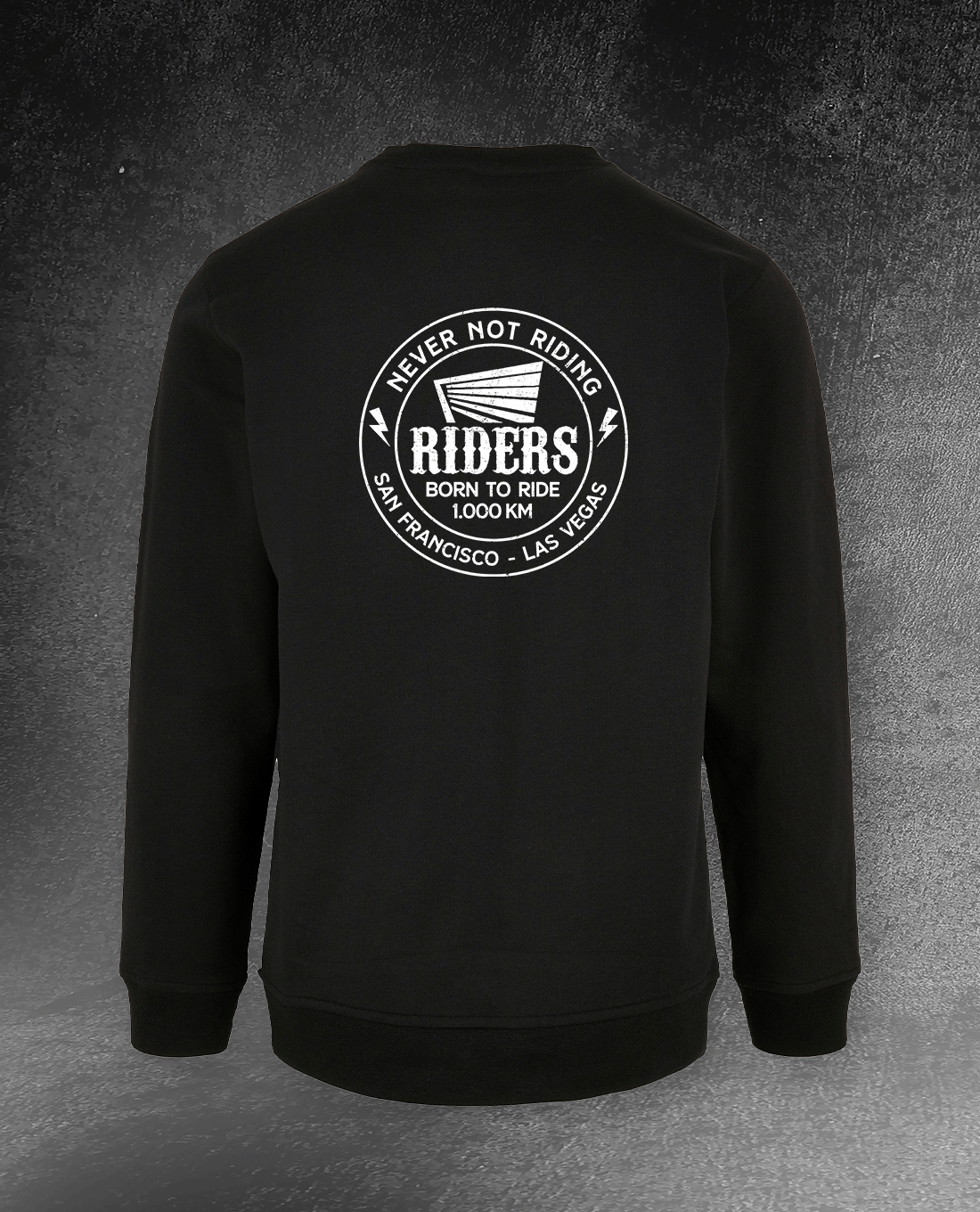 CREWNECK SWEATSHIRT "RIDERS"